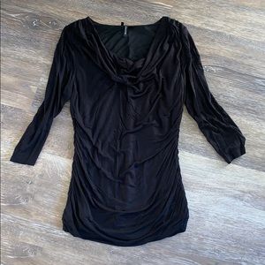 Black dress shirt